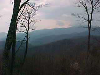 Its clear (no pun) where the Smoky Mountains get their name. 