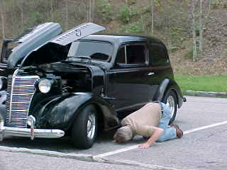 Any transmission fluid under there? Well..., thats another story!
