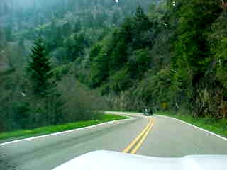 Carol named the Corvette, Dot, because when I'd floor-it all Carol and Tim could see was a white-dot off in the distance.