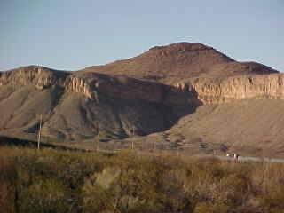 500 miles across west Texas on the road to El Paso.